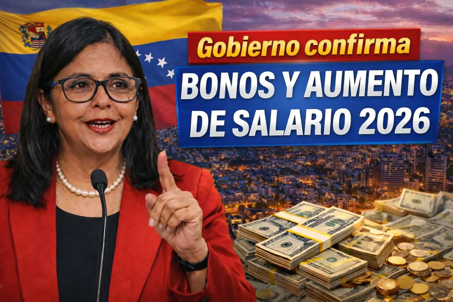 Gobierno confirma bonos y aumento de salario 2026: para trabajadores públicos: beneficiarios y montos