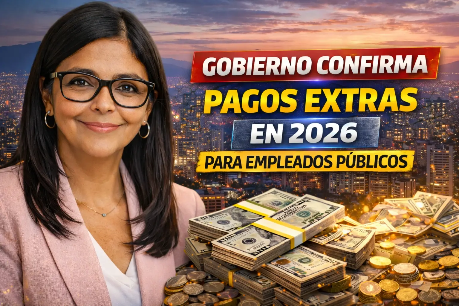 Gobierno confirma pagos extras en 2026 para empleados públicos: quiénes recibirán bonos, aumentos y beneficio